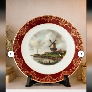 7.5 Inch Collectors Plate Stamped Homer Laughlin